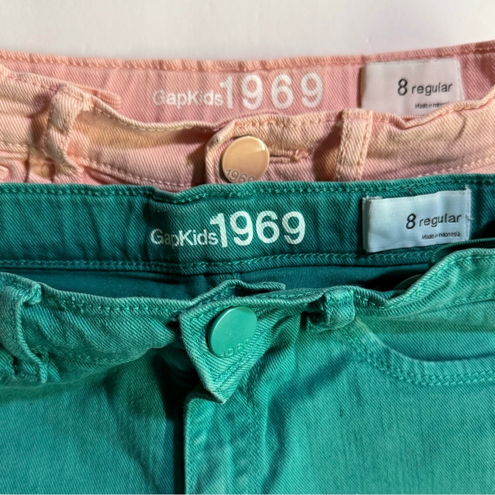 Girls Gap 1969 Adjustable Waist Shorts - Picture 7 of 9